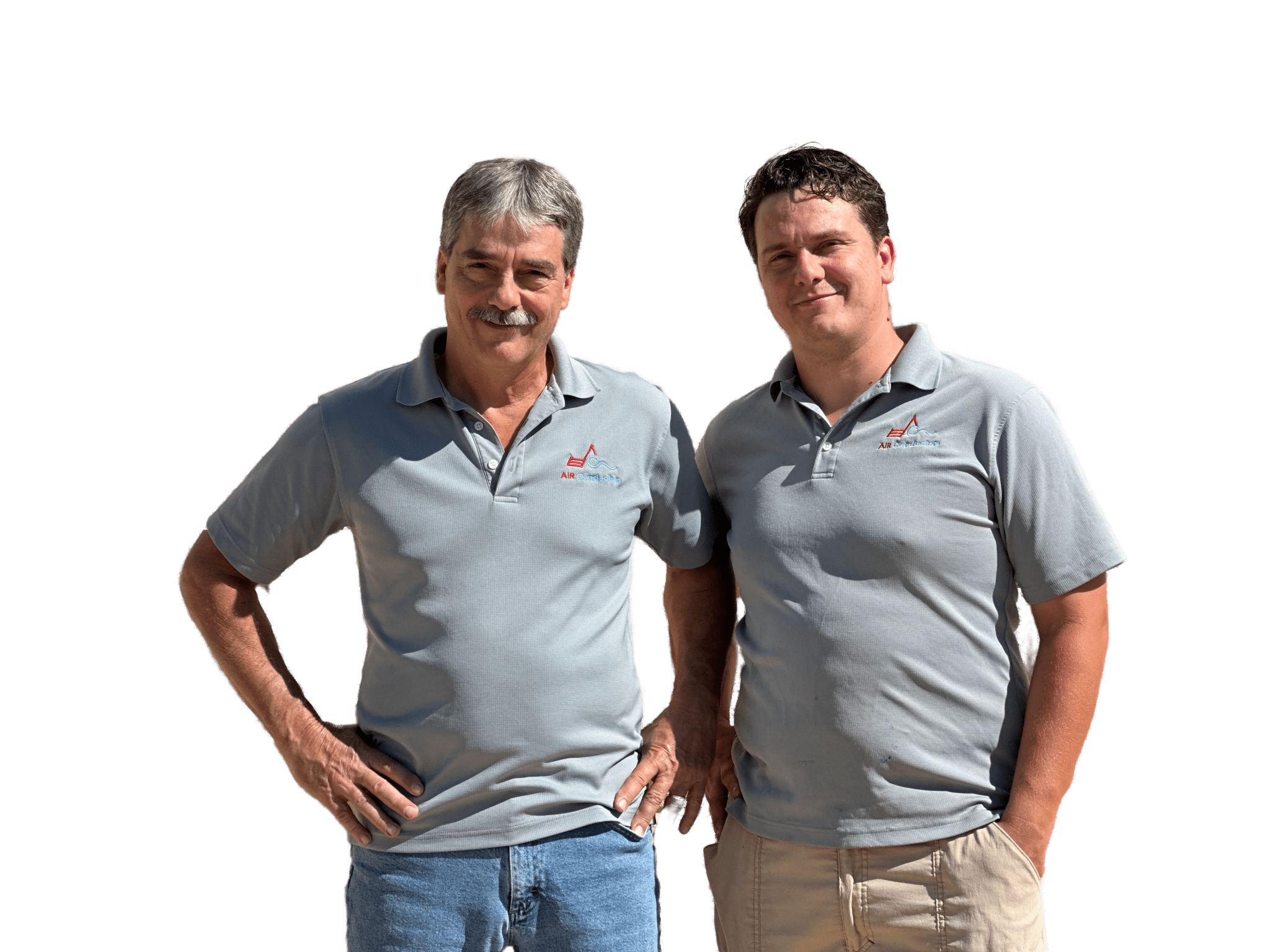 HVAC technicians ready to service air conditioners in Bastrop, Tx - Air Conductors